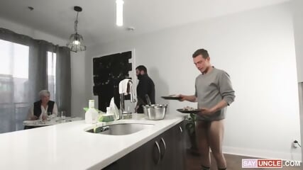 Dad Fucks Step Son in Taboo Family Encounter