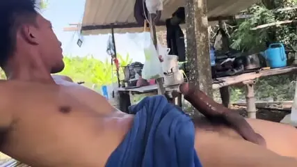 Outdoor Fucking with Older Uncle