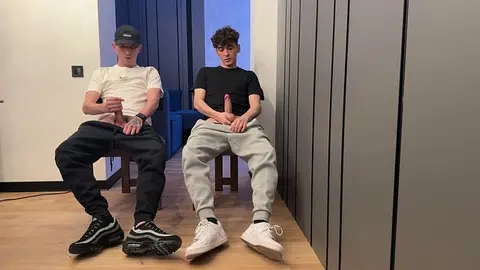 Uncut Dicks Jerked to Cum
