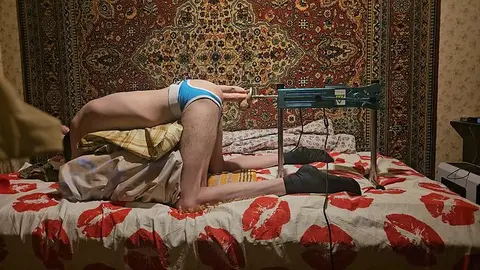Guy Gets Fucked by Sex Machine