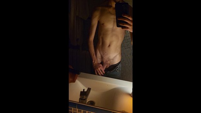 Pre-Shower Tease and Strip