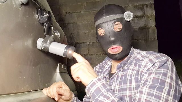 Solo Guy Masturbates to Orgasm