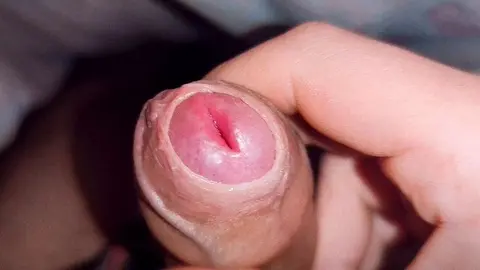 Femboy Masturbates His Sexy Cock Alone