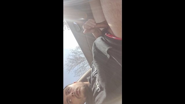 Gay Exhibitionist Gets Naked in Public