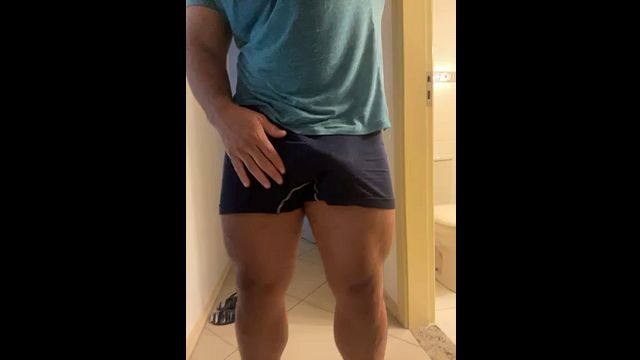 Hairy Leg Fetish with Thick Muscular Thighs