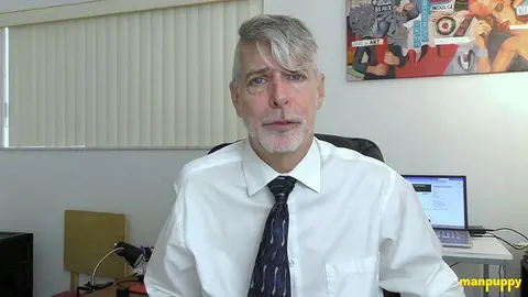 Daddy Richard Lennox Swallows Teacher's Cum
