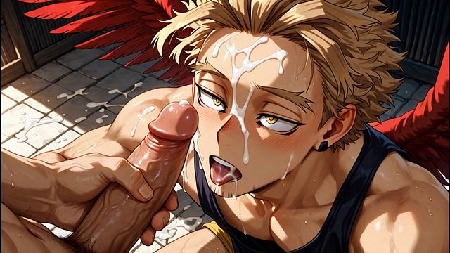 Hawk Gets Fucked in My Hero Academia Yaoi