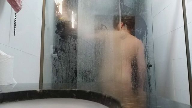 Men Fuck in Crowded Bathroom