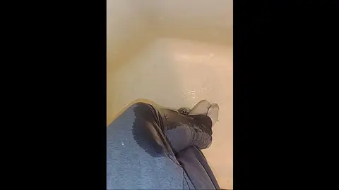 Gay Guy Gets Wet in Quick Tease Scene
