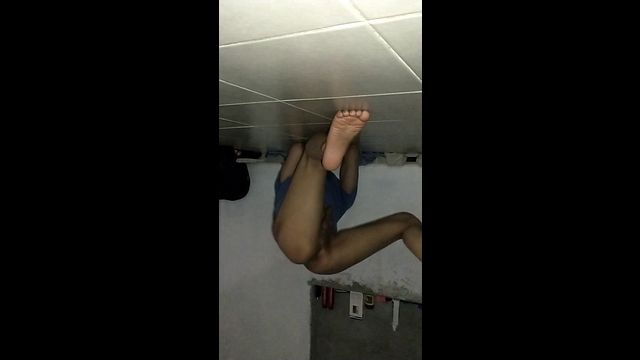 Twink Does Morning Exercises Naked