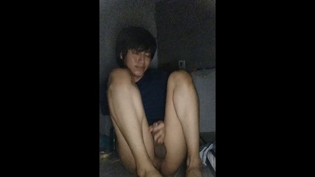 Young Latino Guy Masturbates to Orgasm