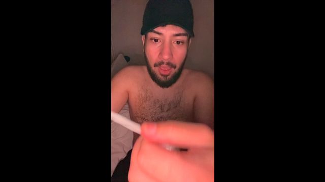 Gay Guy Cums Inside Condom During Intense Sex
