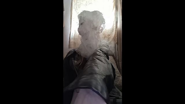 Leather Boy Commands Smoking Hot Power Play