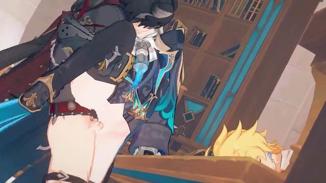 Genshin Impact Anime Boys in Hardcore Yaoi Action