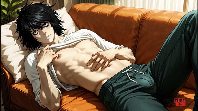 Death Note Yaoi - L Lawliet Pic Collection - Free Gay Pornhub Gay Vide