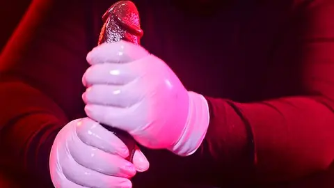 Black Cock Worship with Jerking and Smacking