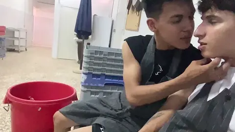 Latino Submissive in BDSM Bondage & Public Sex