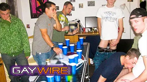 Frat Boys Lose Inhibitions in Freaky Dorm Room Games