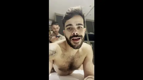 Husband's Hairy Bottom Gets Fucked Hard