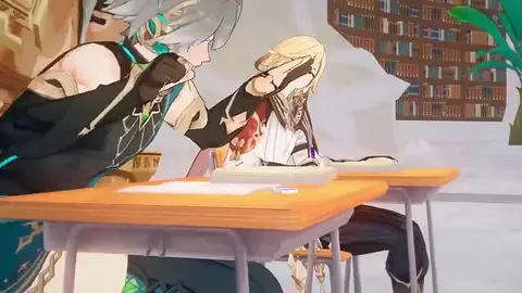 Genshin Impact Alhaitham Publicly Fucked by NPC
