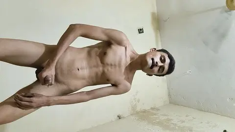 Teen Boy Masturbates Alone in Bedroom