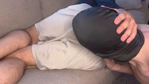 Horny Guy Sniffs and Licks Ass