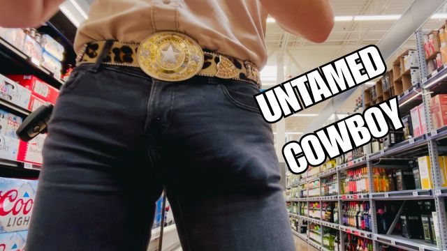 Cowboy's Big Cock Tease in Tight Jeans POV