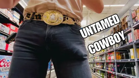 Cowboy's Big Cock Tease in Tight Jeans POV