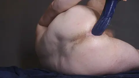 Sloppy Ass Takes 16 Inch Toy Deep