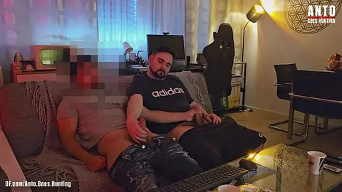 Turkish Straight Friend Joins Mutual Jerk Off and Blowjob