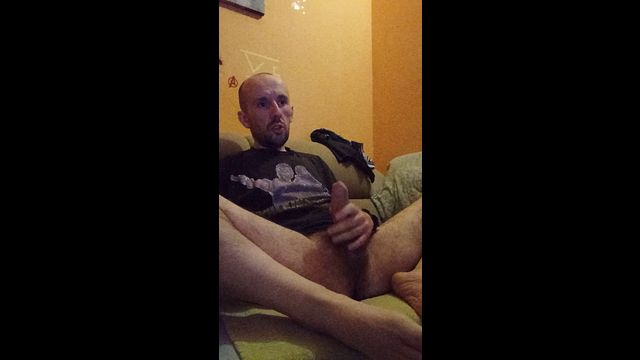 Big Cock Solo Jerk Off and Cumshot