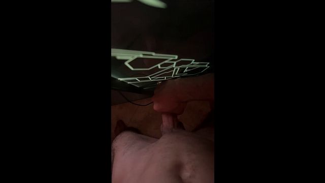 Solo Guy Masturbates in POV