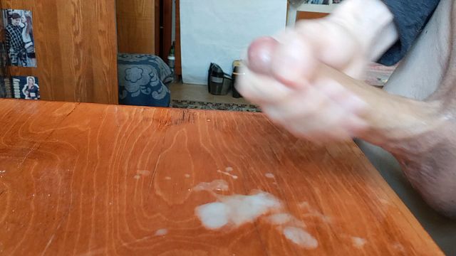 Close-up Cumshot of Huge Cock in 4K Resolution