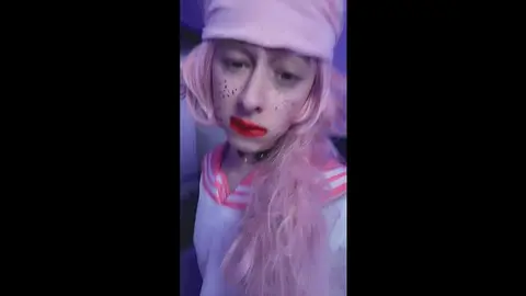 Femboy Masturbates with Pillow Humping