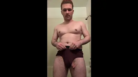 Tight Underwear Tease Leads to Nude Exposure
