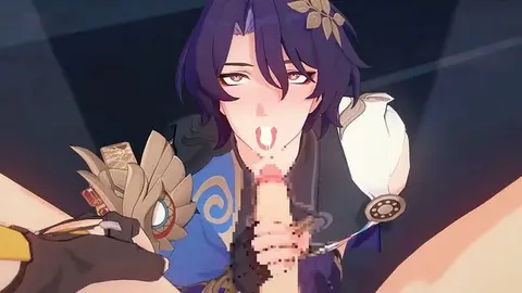 Yaoi Anime Doctor Sucks Cock in Animation
