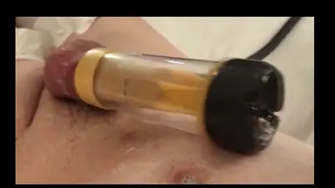 Smooth Twink Gets Milked by Automatic Sucking Machine