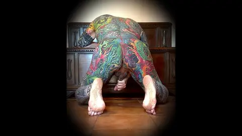 Jacques Kiros Solo Masturbation Ends in Cumshot