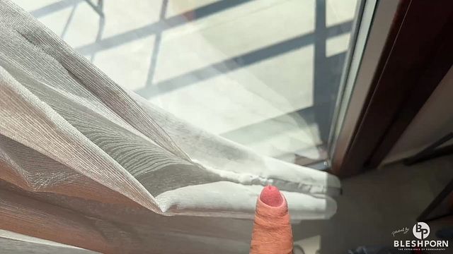 Greek Guy Wakes Up with Morning Erection