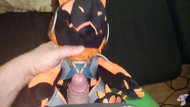 Bareback Fun with Orange Protogen