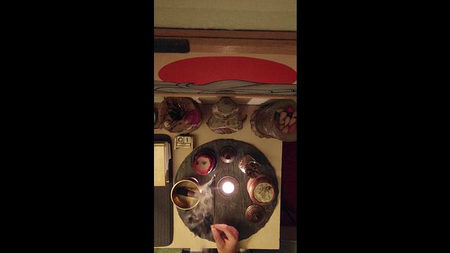 Twink Performs Ritualistic Altar Offering