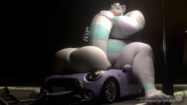 Muscle Car Animation with Hyper Growth