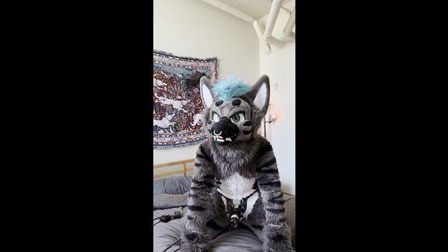 Guy Gets Milked by Hyena Dom