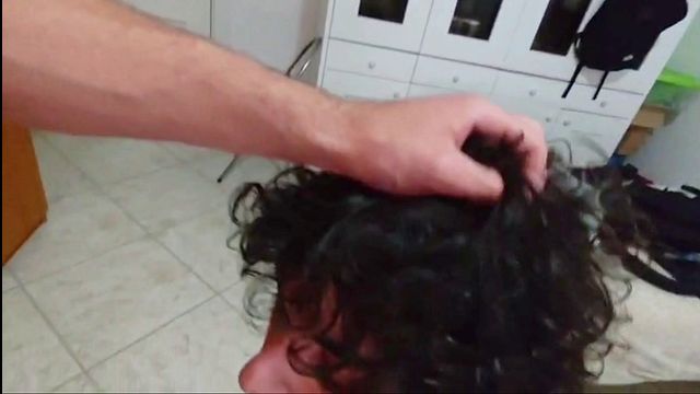 Boyfriend Forces Oral Sex with Big Cock