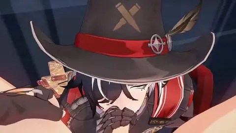 Yaoi Anime Star Gives Intense Blowjob