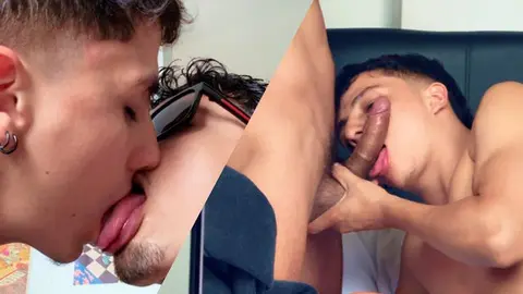 Neighbor Gets Oral with Dirty Talk