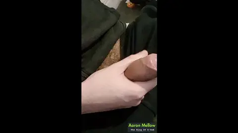 Throbbing Cock Gets Fast Slick Strokes with Precum