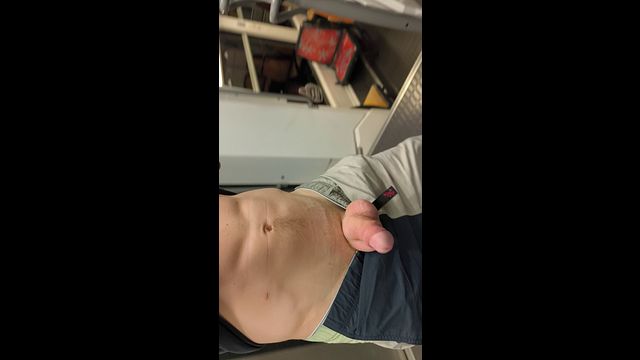Gay Exhibitionist Flashes Dick on Public Transport