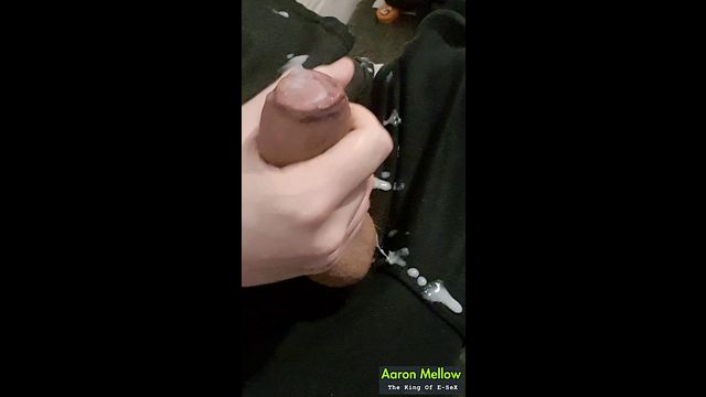 Thick Cock Stroked with Precum Dripping