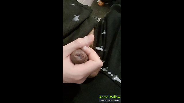 Guy Jerks Off Stiff Cock with Precum